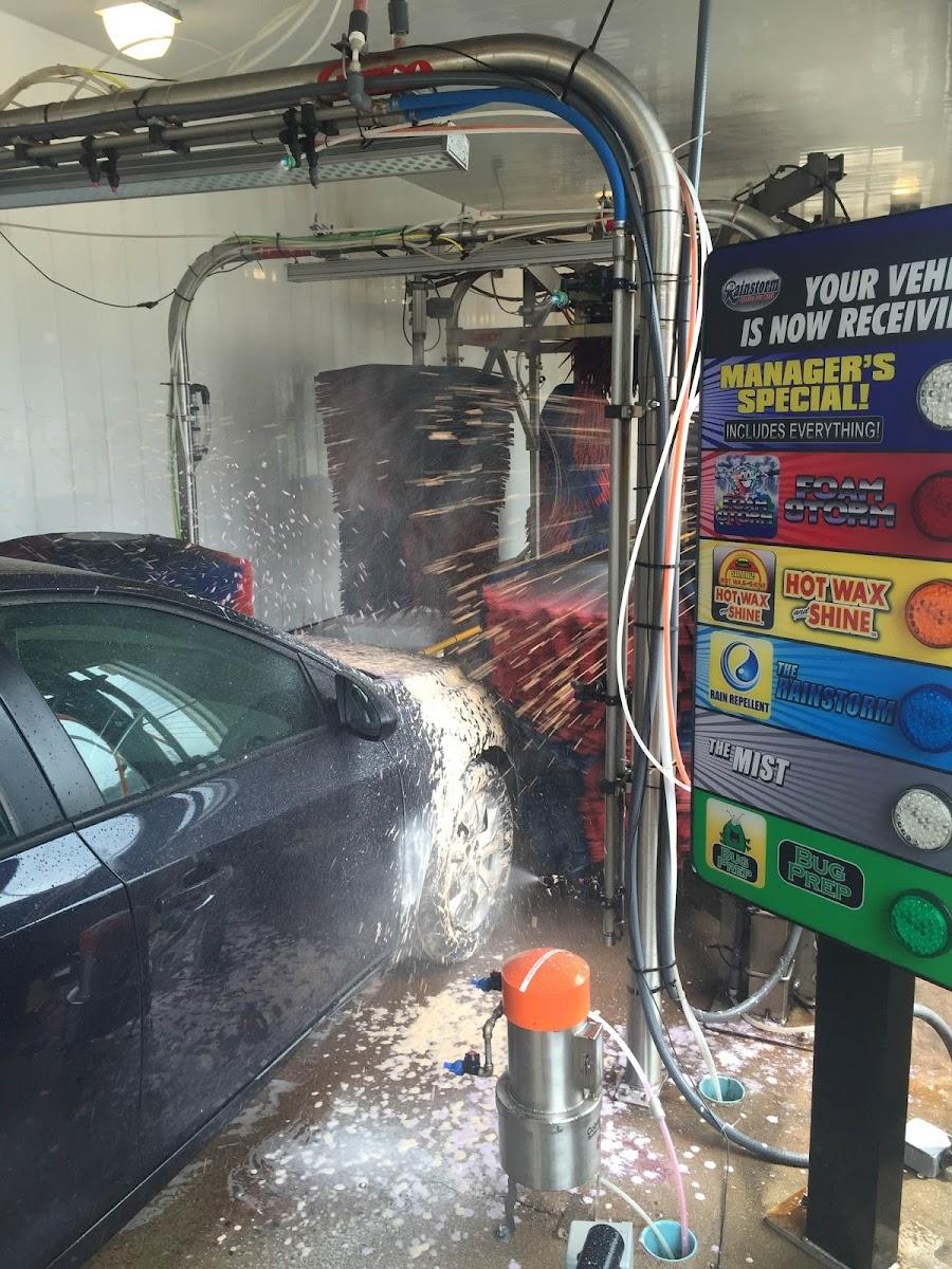 Rainstorm Car Wash