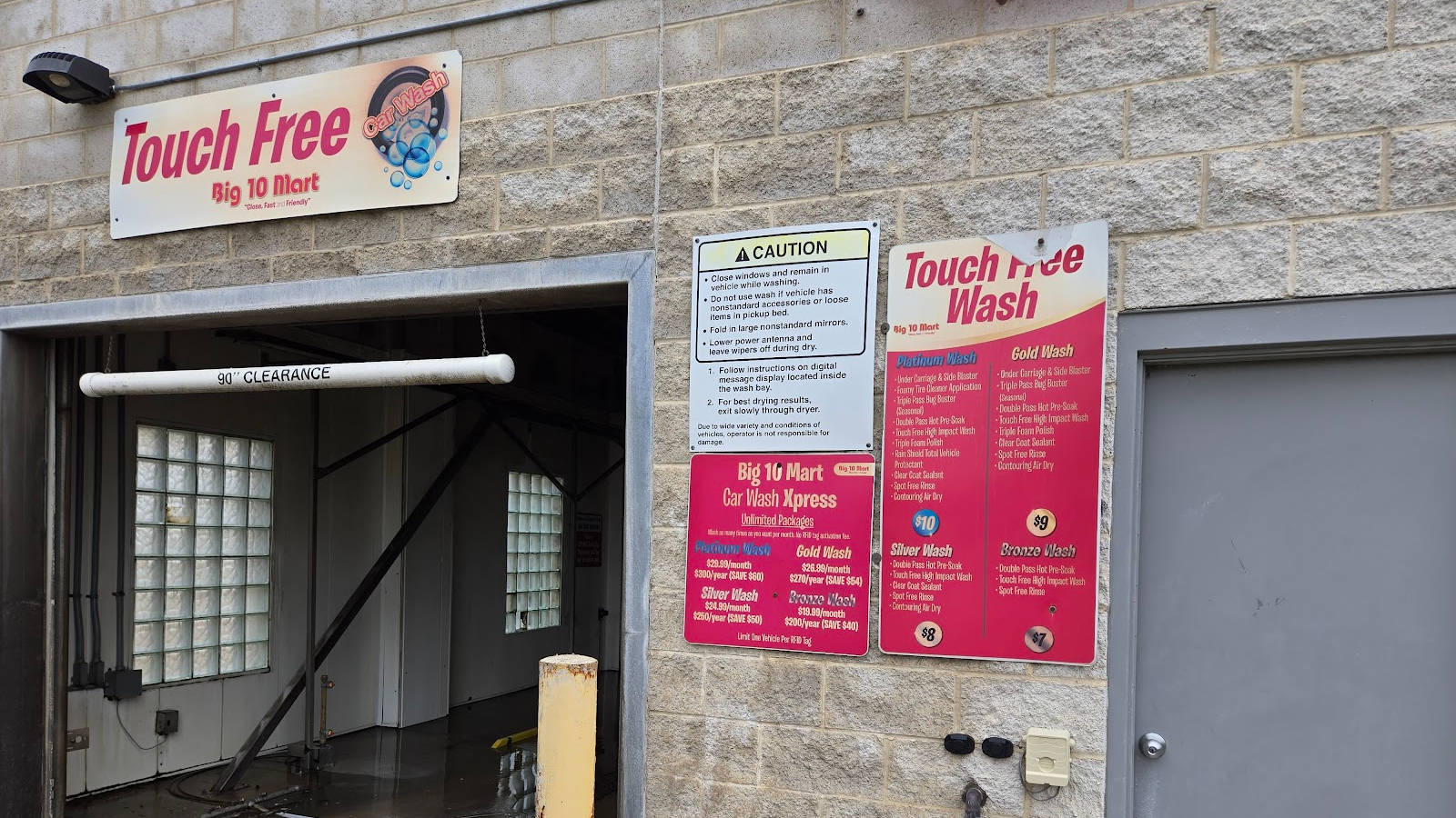 Touch Free Car Wash