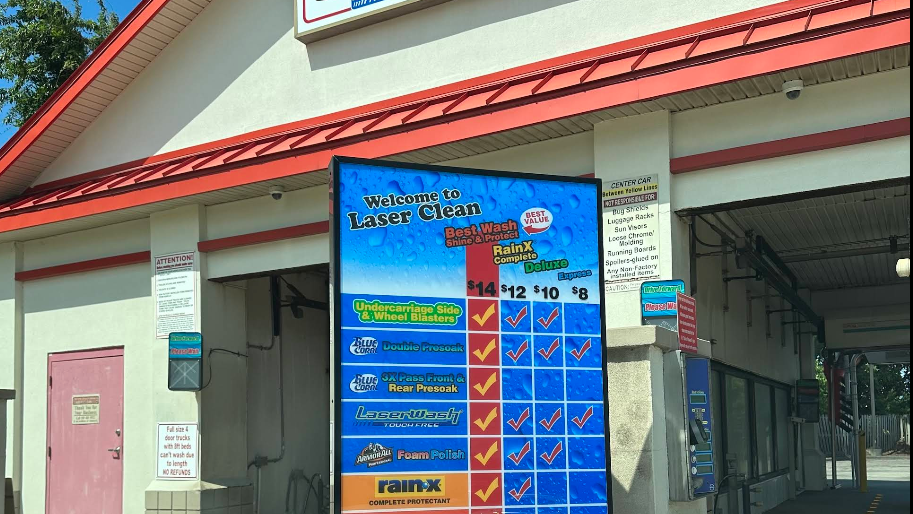 Laser Clean Car Wash