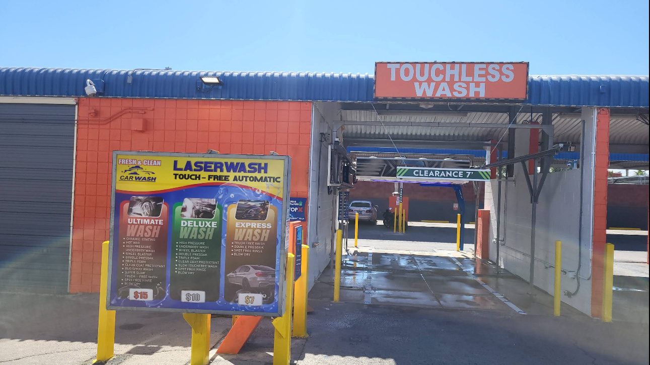 Fresh & clean car wash