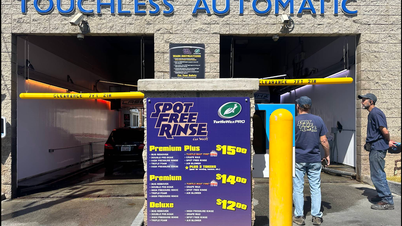 Spot Free Rinse Car Wash
