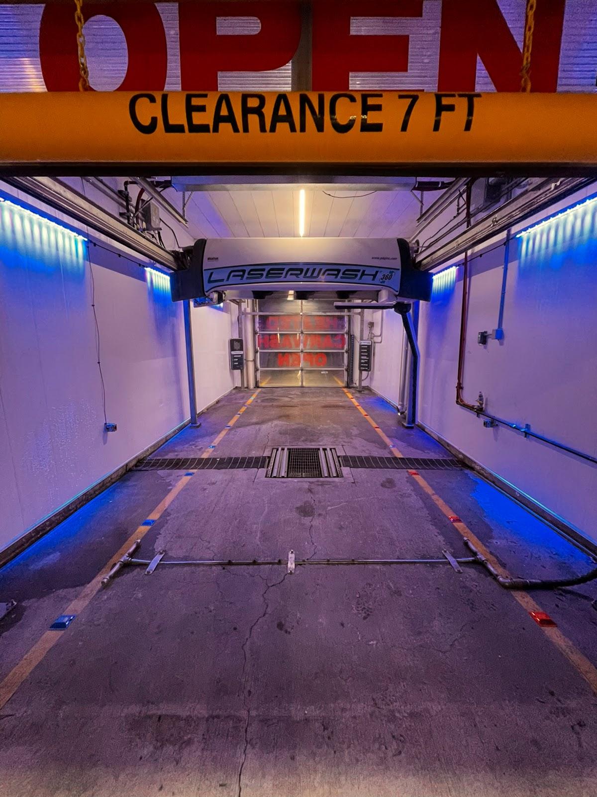 Mission and Greene Scrubbing Machine Touchless Car Wash