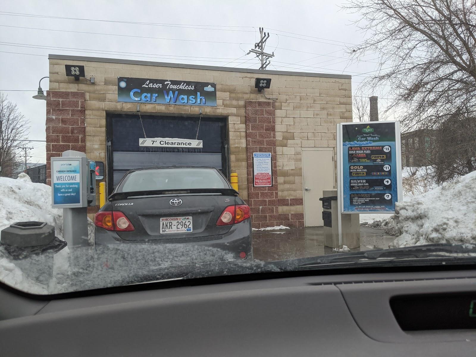 BP Gas Station Laser Touchless Car Wash