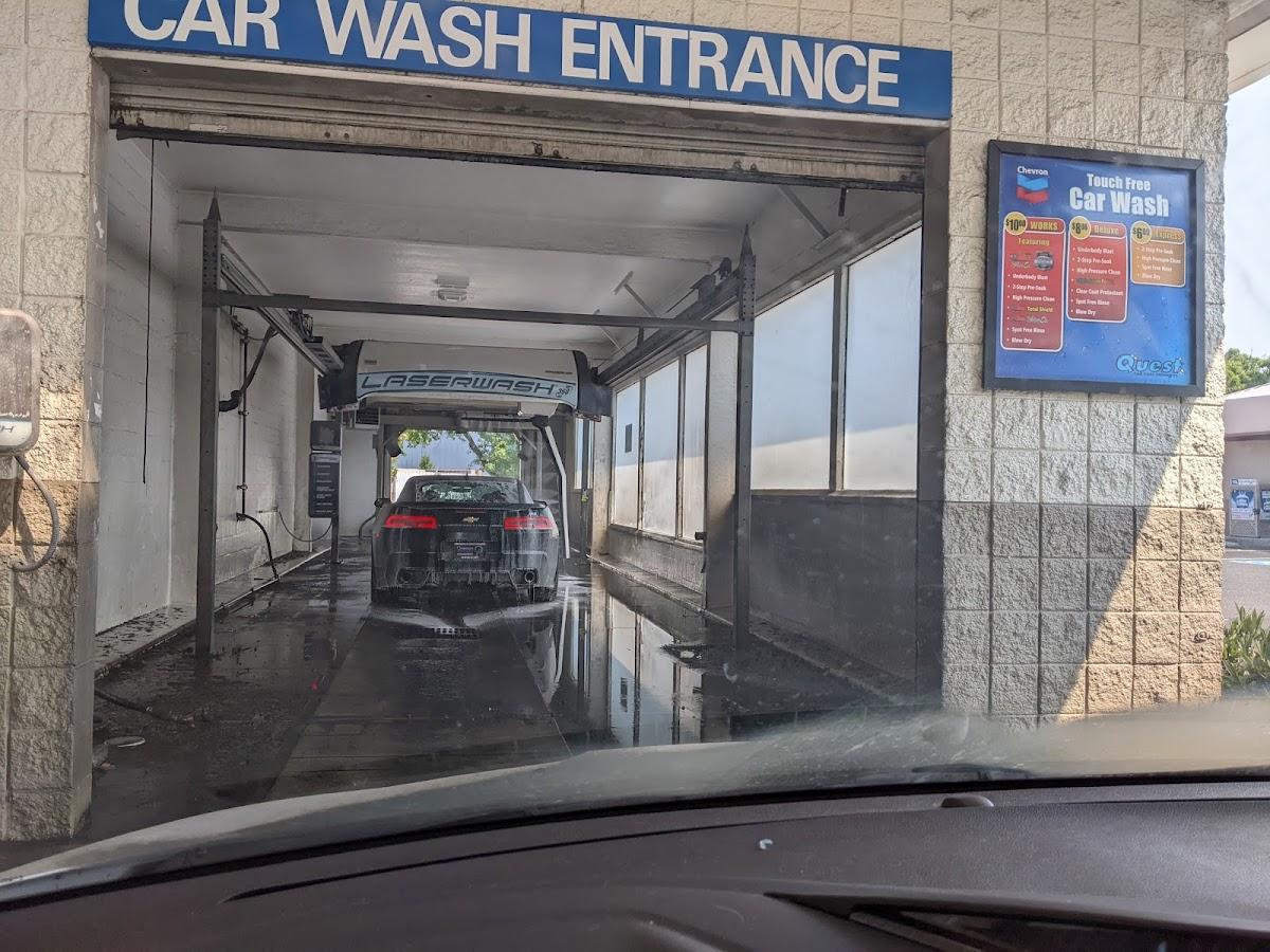 Chevron Touch Free Car Wash