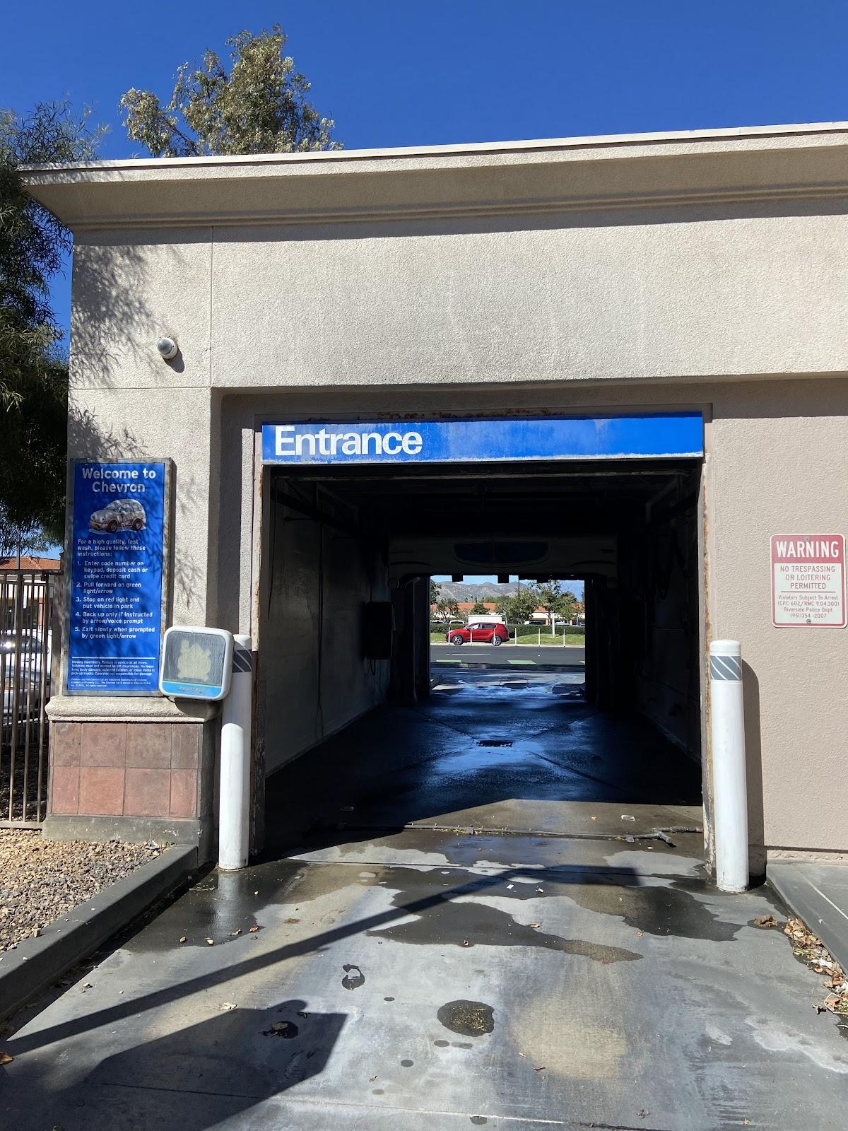 Chevron Car Wash